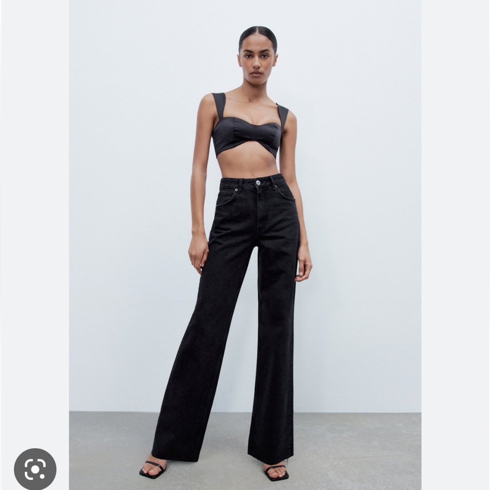 Zara ZW Premium 90’s Full Length Jeans